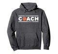 Distressed Basketball Coach Hoodie - Novelty Apparel Men Women - T-Shirt, Sweatshirt, Hoodie
