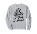 Soccer Mom Squad Funny Soccer Sports Sweatshirt - Aesthetic Graphic Unisex - T-Shirt, Sweatshirt, Hoodie