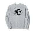 Soccer Silhouette Live Game Sweatshirt - Minimalist Print for Adults - T-Shirt, Sweatshirt, Hoodie