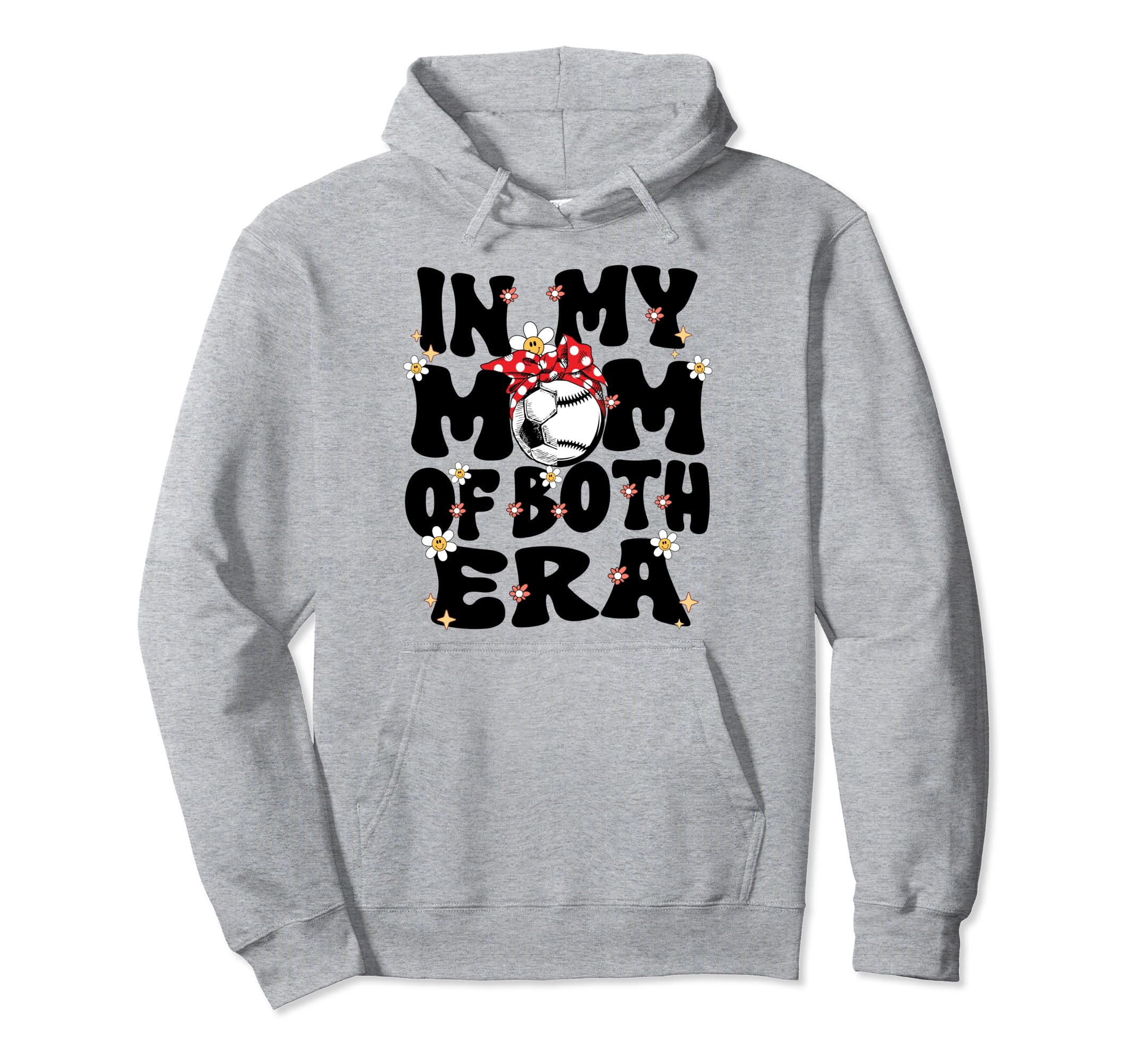 My Mom Both Era Baseball Soccer Mom Hoodie - Custom Art Print for Adults - T-Shirt, Sweatshirt, Hoodie