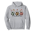 Soccer Mom Mama Wildflower Floral Hoodie - Novelty Apparel for Adults - T-Shirt, Sweatshirt, Hoodie