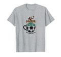Soccer Mom Soccer And Coffee Kick Sweatshirt - Graphic Print for Adults - T-Shirt, Sweatshirt, Hoodie