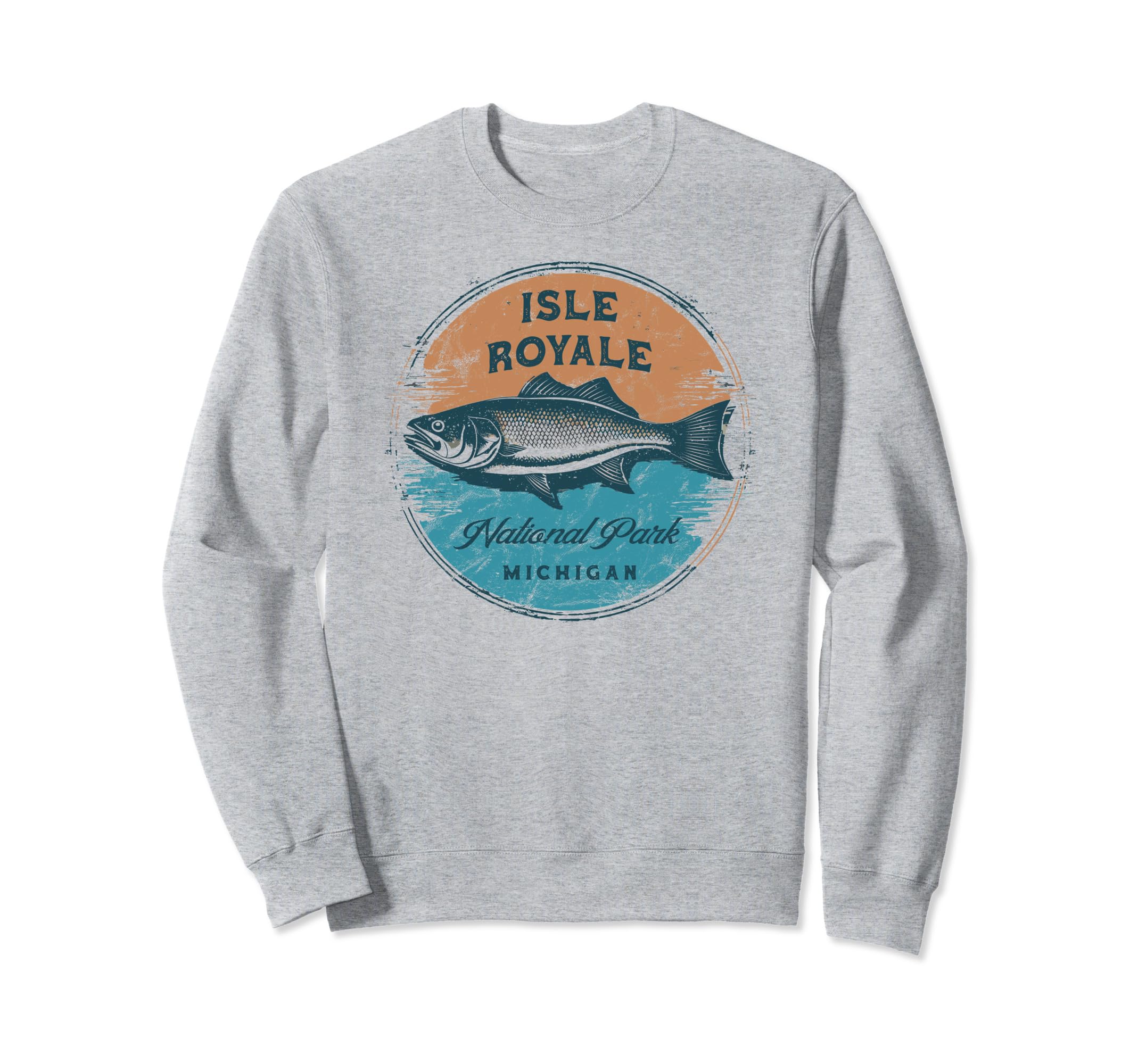 Isle Royale National Park Michigan Sweatshirt - Trendy Graphic Unisex - T-Shirt, Sweatshirt, Hoodie