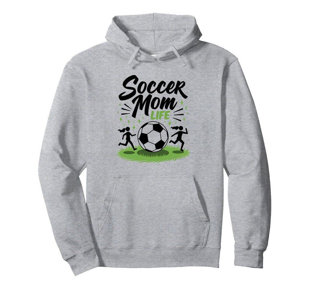 Soccer Mom Life Proud Parent Team Sweatshirt - Custom Art Print Unisex - T-Shirt, Sweatshirt, Hoodie