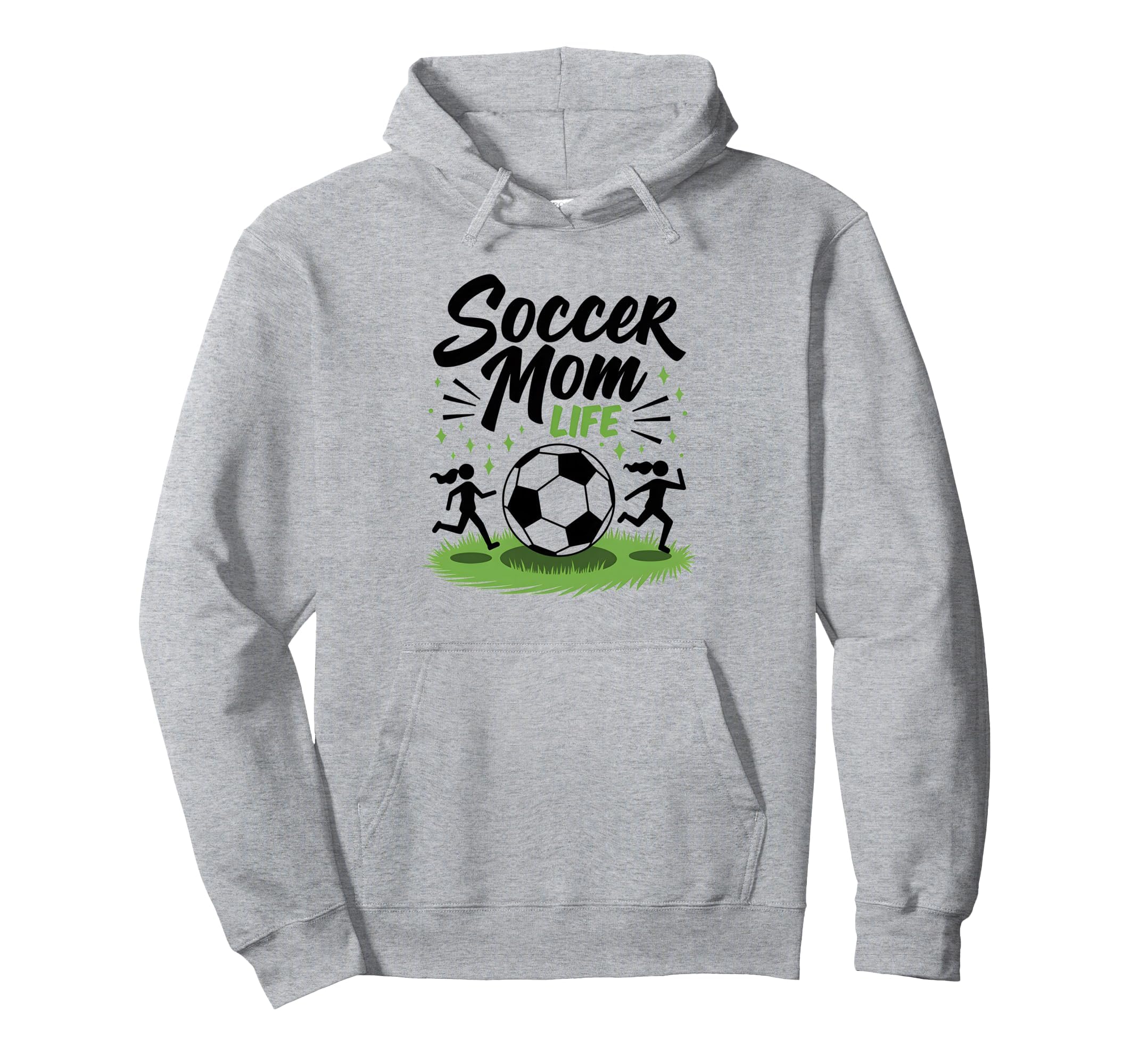 Soccer Mom Life Proud Parent Team Sweatshirt - Custom Art Print Unisex - T-Shirt, Sweatshirt, Hoodie