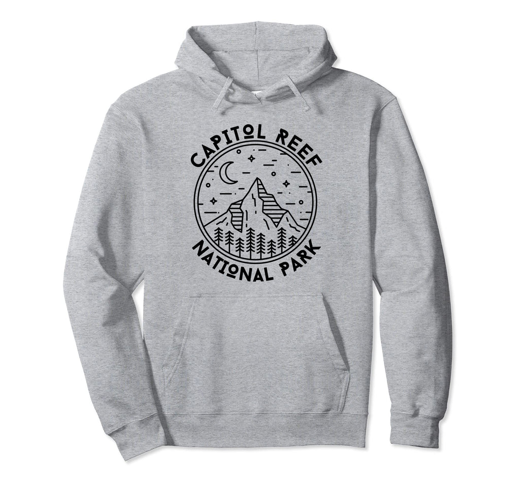 Capitol Reef National Park Utah Hike Hoodie - Minimalist Print Unisex - T-Shirt, Sweatshirt, Hoodie