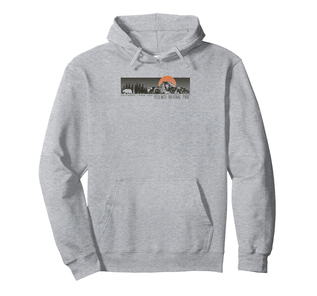 Yosemite National Park Half Dome Hoodie - Graphic Print for Adults - T-Shirt, Sweatshirt, Hoodie
