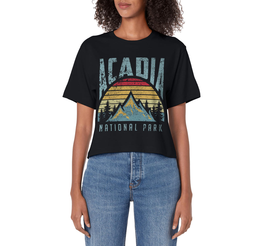 Acadia National Park Maine Mountains Hoodie - Unique Graphic Unisex - T-Shirt, Sweatshirt, Hoodie