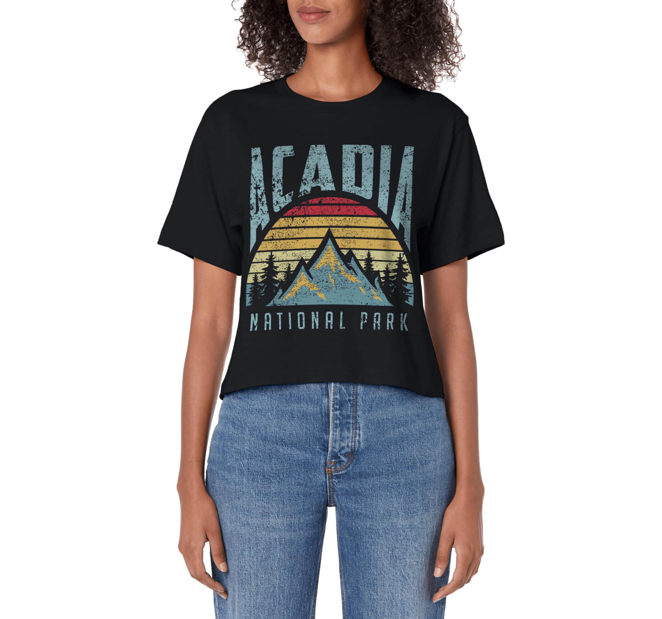 Acadia National Park Maine Mountains Hoodie - Unique Graphic Unisex - T-Shirt, Sweatshirt, Hoodie