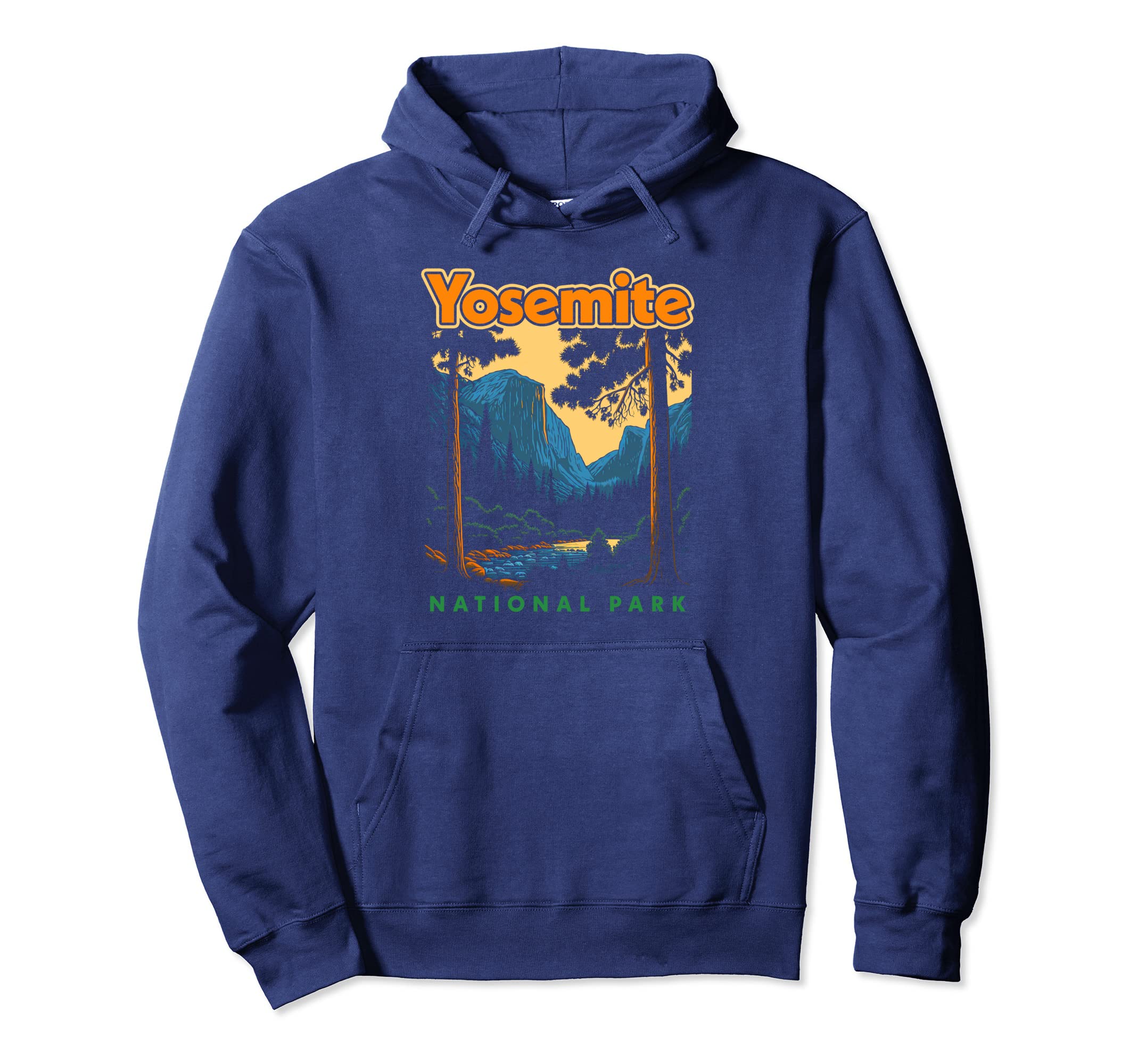 Yosemite National Park Yosemite Hoodie - Aesthetic Graphic Men Women - T-Shirt, Sweatshirt, Hoodie