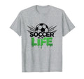 Soccer Is Life Passionate Fan T-Shirt - Fun Novelty Design for Adults - T-Shirt, Sweatshirt, Hoodie