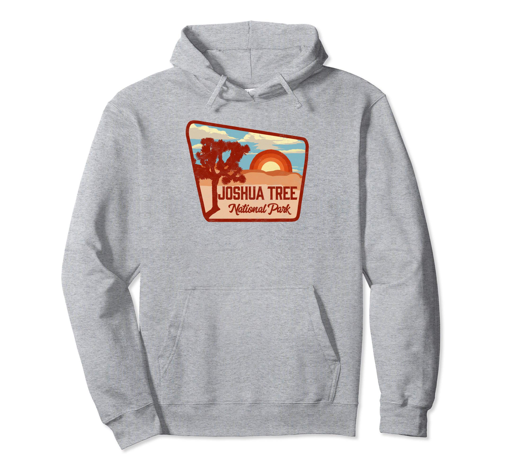 Joshua Tree Park Sign Sun Hoodie - Graphic Print for Adults - T-Shirt, Sweatshirt, Hoodie