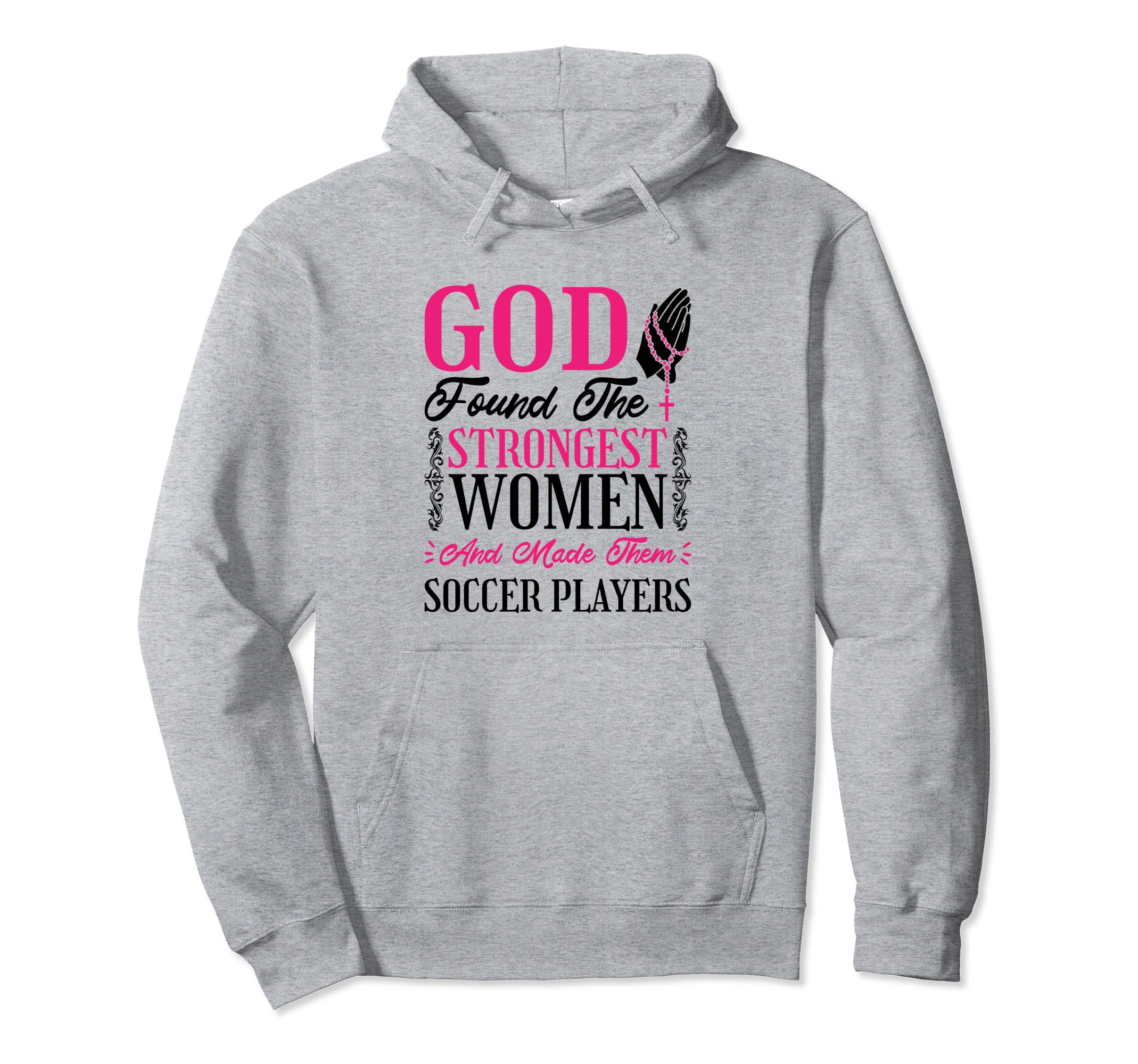 Christianity Soccer Players Designs Hoodie - Casual Everyday Wear Unisex - T-Shirt, Sweatshirt, Hoodie
