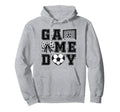 Soccer Coquette Bow Gameday Cheer Mom Hoodie - Minimalist Print Men Women - T-Shirt, Sweatshirt, Hoodie