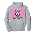 Birthday Lets Kick It Soccer Mom Mama Hoodie - Trendy Graphic for Adults - T-Shirt, Sweatshirt, Hoodie