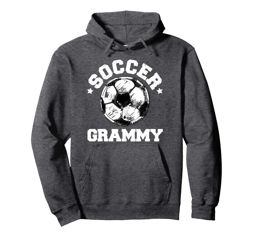 Soccer Grammy Soccer Ball Distressed Hoodie - Streetwear Style Men Women - T-Shirt, Sweatshirt, Hoodie