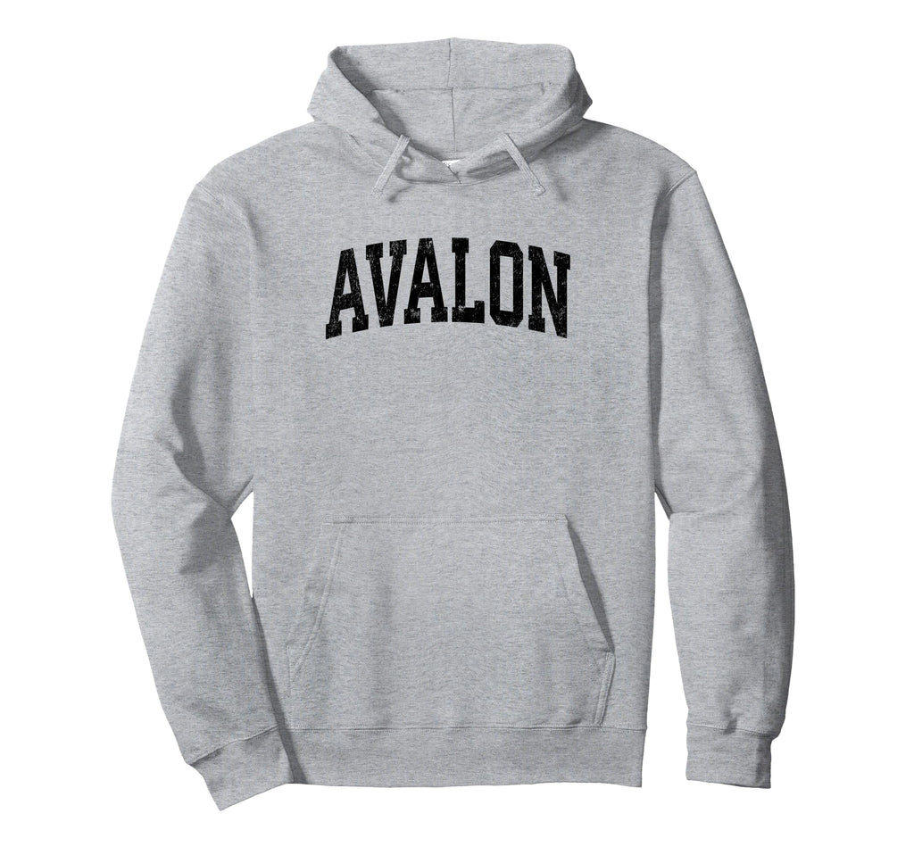 Avalon New Jersey Nj Athletic Sports Hoodie - Novelty Apparel Men Women - T-Shirt, Sweatshirt, Hoodie