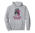 Mom Both Proud Soccer And Dance Mom Hoodie - Trendy Graphic for Adults - T-Shirt, Sweatshirt, Hoodie