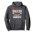 My Favorite Soccer Player Calls Me Grammy Hoodie - Unique Graphic Unisex - T-Shirt, Sweatshirt, Hoodie