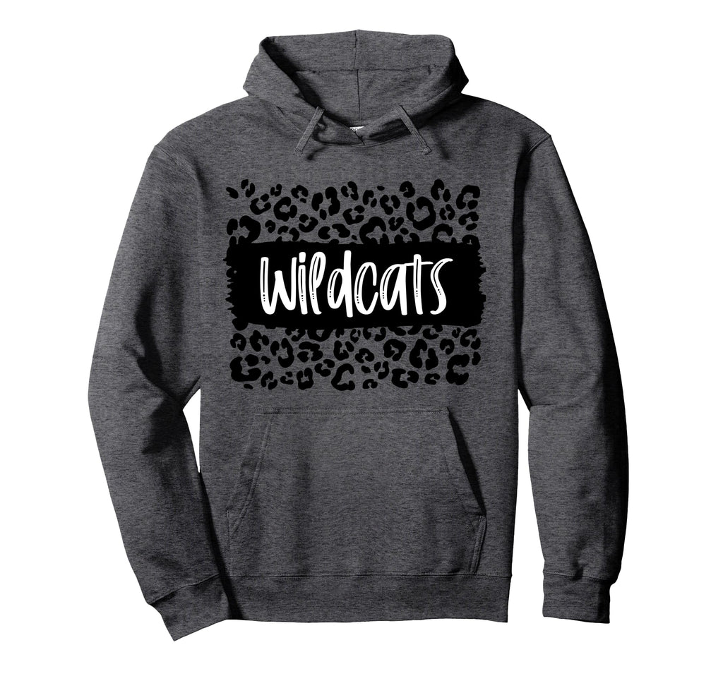 Wildcats Team Mascot School Spirit Game Hoodie - Unique Graphic Unisex - T-Shirt, Sweatshirt, Hoodie