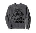 Senior Soccer Aunty 2024 Class Sweatshirt - Minimalist Print Men Women - T-Shirt, Sweatshirt, Hoodie