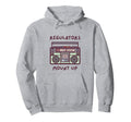 Regulators Mount Up 90S Old School Hip Hoodie - Custom Art Print Unisex - T-Shirt, Sweatshirt, Hoodie