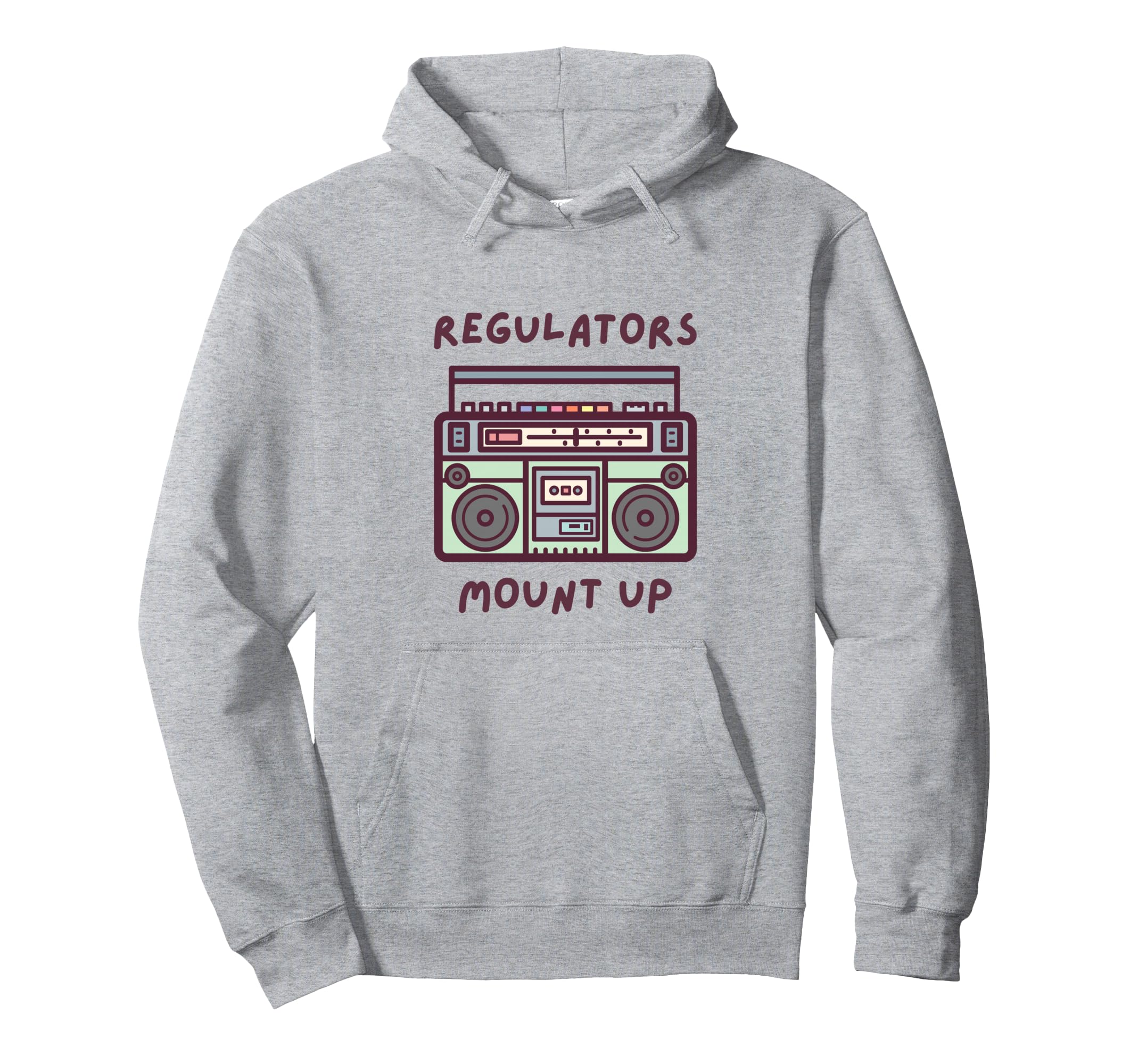 Regulators Mount Up 90S Old School Hip Hoodie - Custom Art Print Unisex - T-Shirt, Sweatshirt, Hoodie