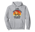 I Like Roller Skating And Maybe 3 Hoodie - Unique Graphic for Adults - T-Shirt, Sweatshirt, Hoodie