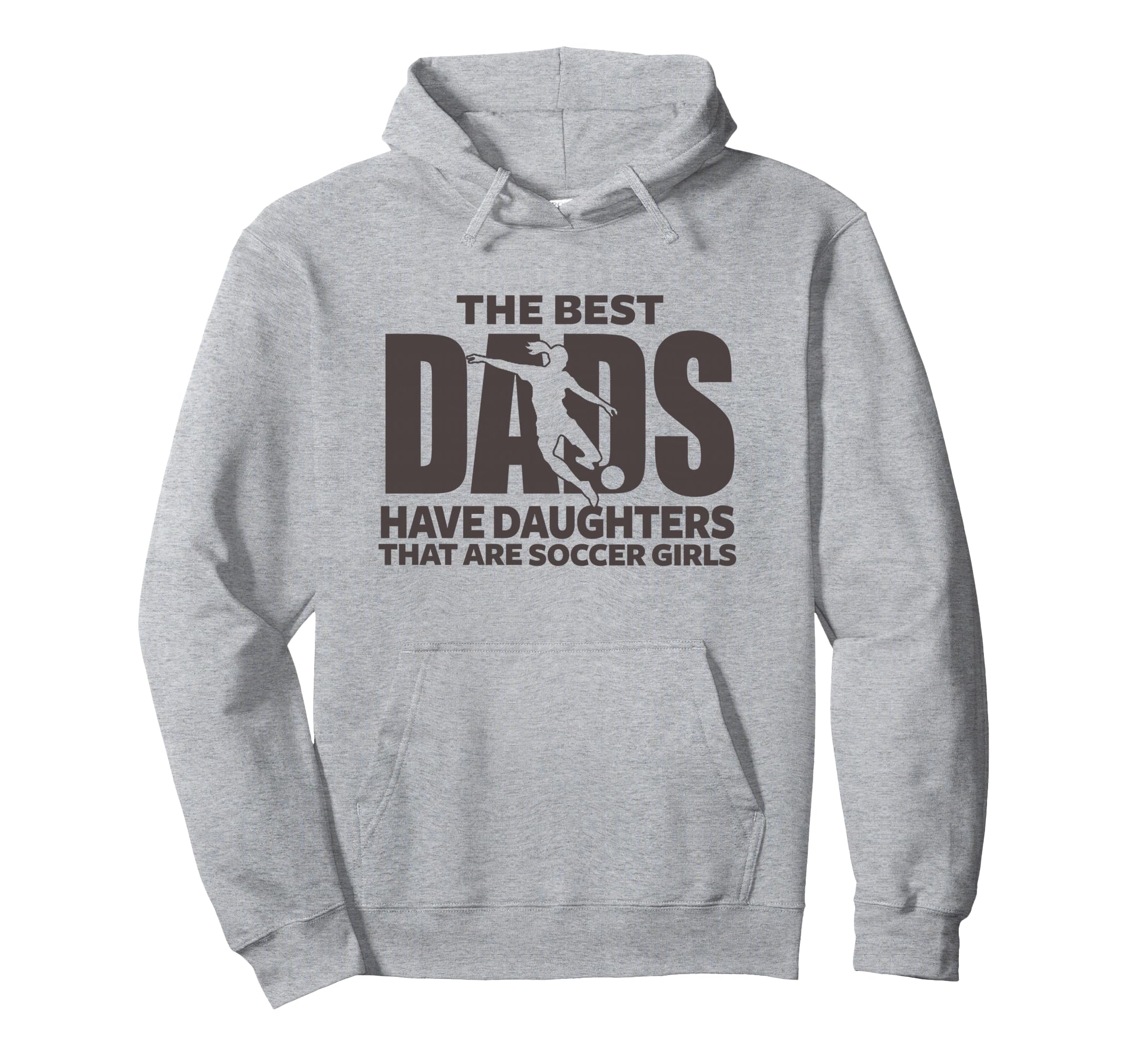 Soccer Daughter Proud Dad Athlete Hoodie - Fun Novelty Design for Adults - T-Shirt, Sweatshirt, Hoodie