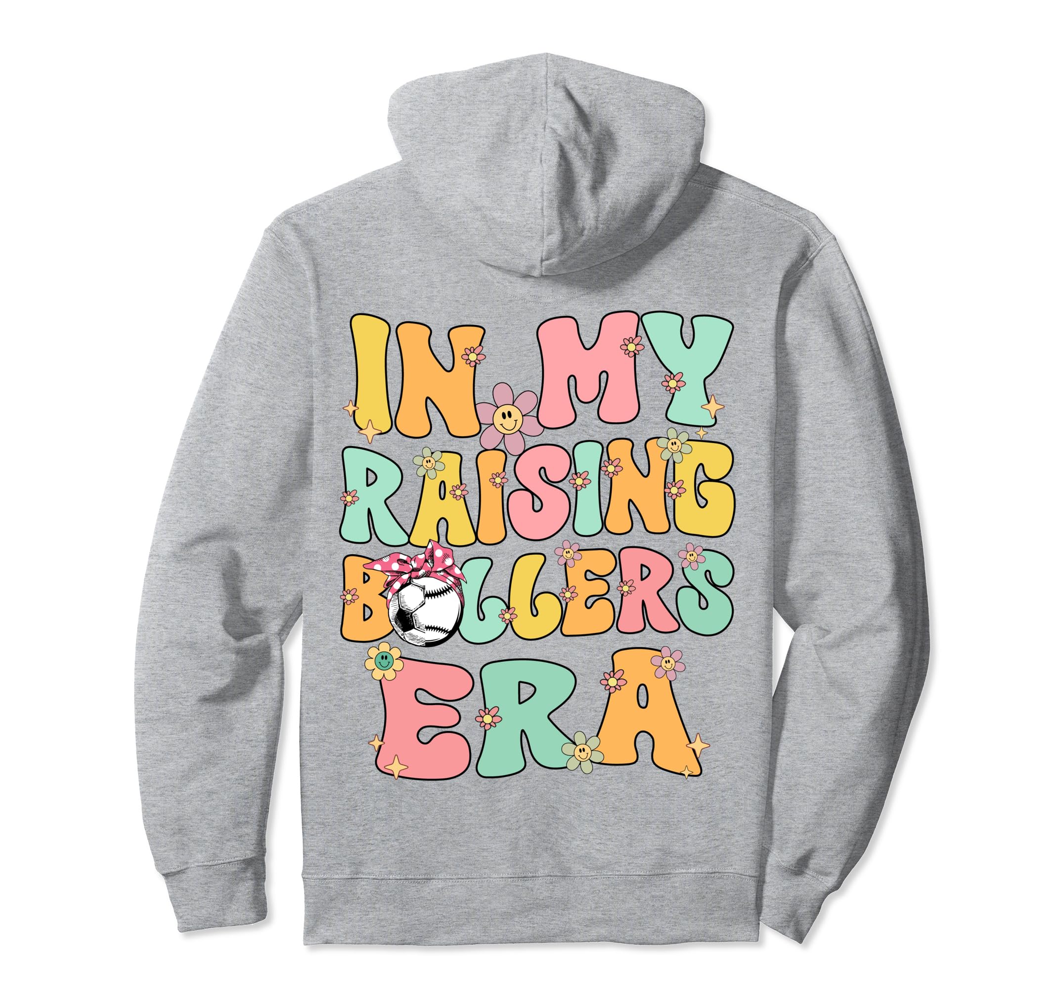 My Raising Ballers Era Baseball Hoodie - Casual Everyday Wear Men Women - T-Shirt, Sweatshirt, Hoodie