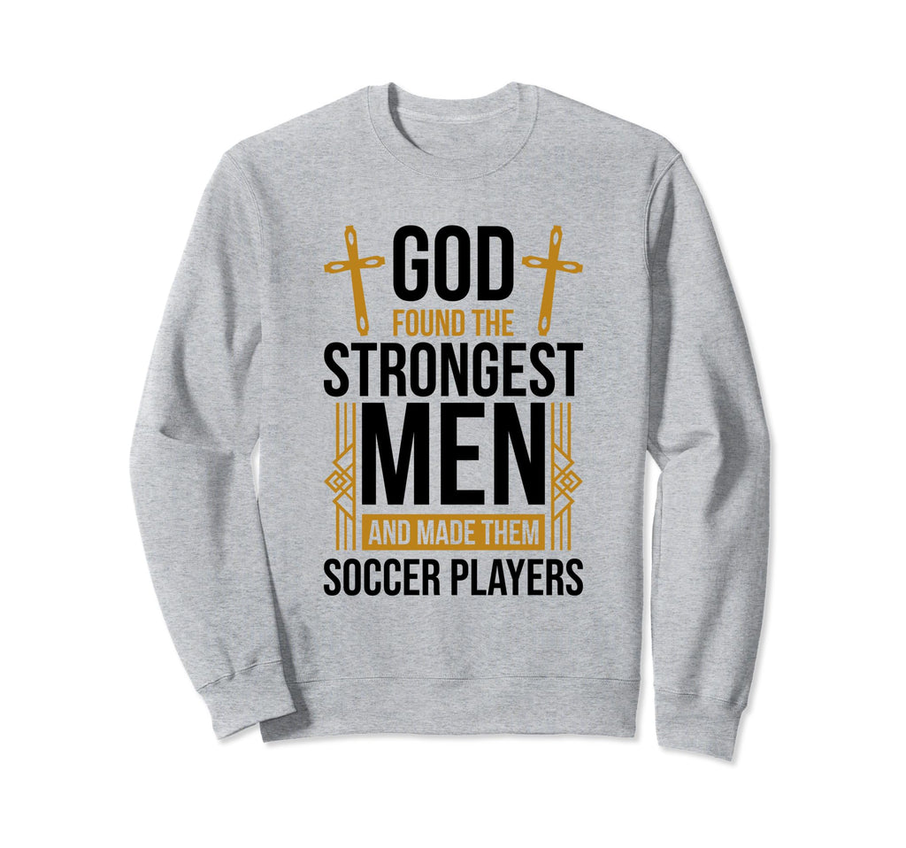 Christian Soccer Players Designs Sweatshirt - Minimalist Print for Adults - T-Shirt, Sweatshirt, Hoodie