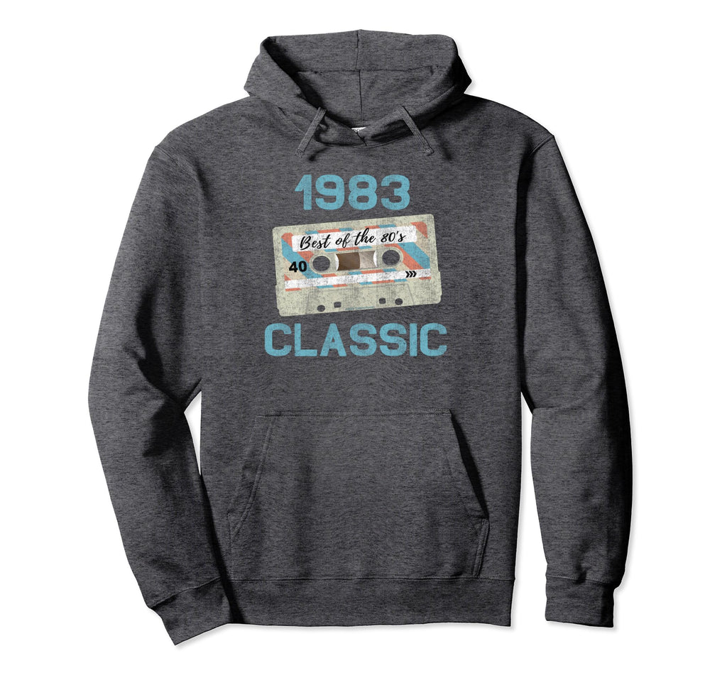 1983 Cassette Tape Millennial 80S 1980S Hoodie - Novelty Apparel for Adults - T-Shirt, Sweatshirt, Hoodie