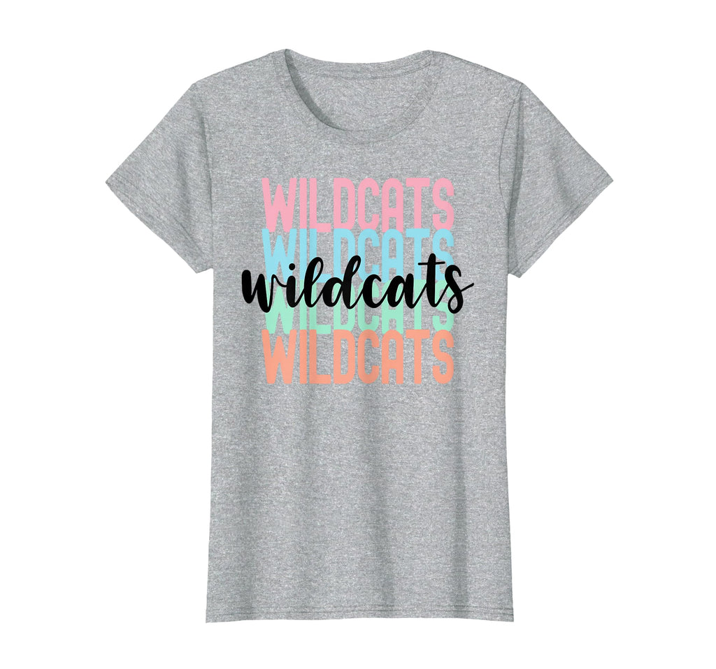 Wildcats Team Mascot School Spirit Game T-Shirt - Graphic Print for Adults - T-Shirt, Sweatshirt, Hoodie