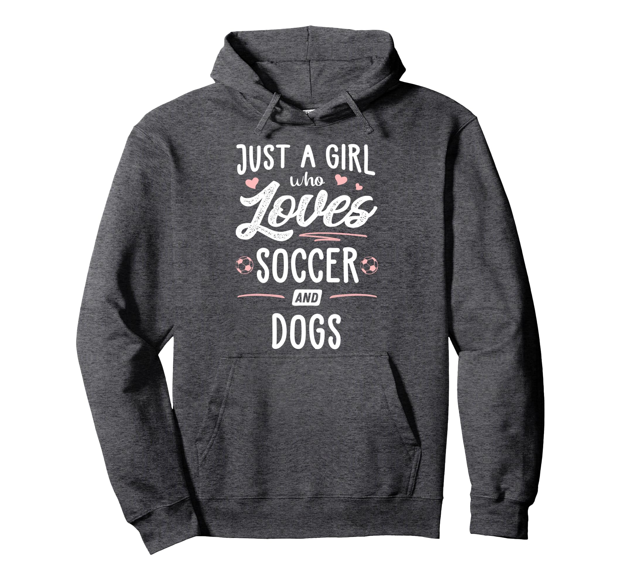 Just Who Loves Soccer And Dogs Gift Hoodie - Custom Art Print for Adults - T-Shirt, Sweatshirt, Hoodie