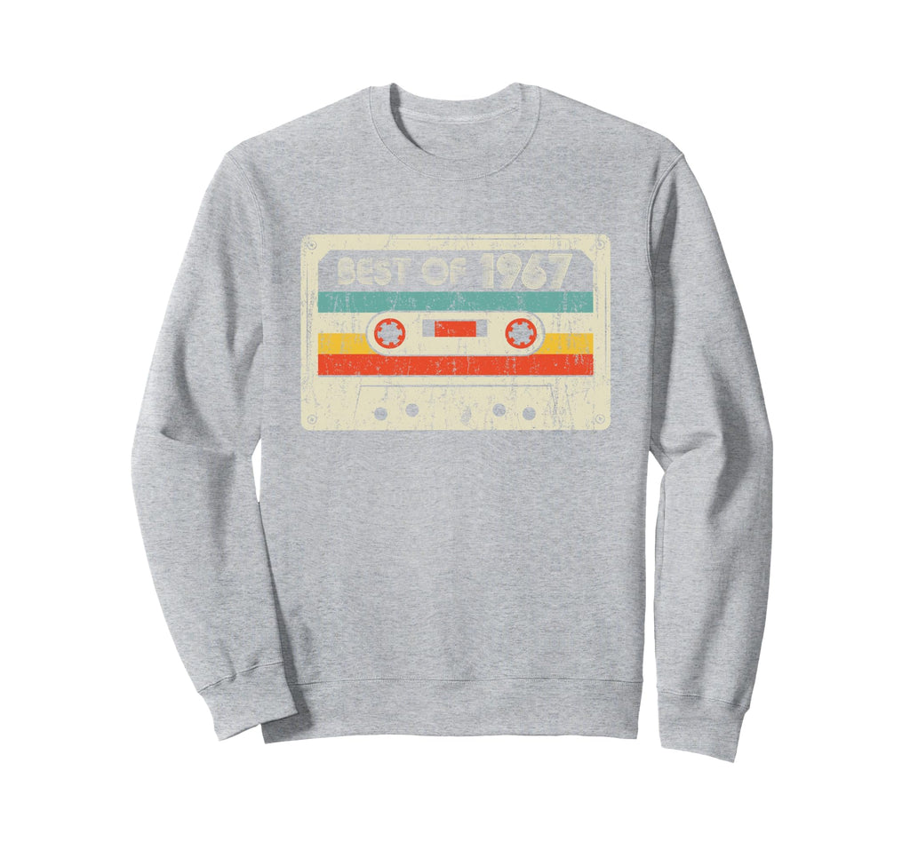 Best 1967 Birthday Yrs 1967 Cassette Sweatshirt - Unique Graphic Men Women - T-Shirt, Sweatshirt, Hoodie