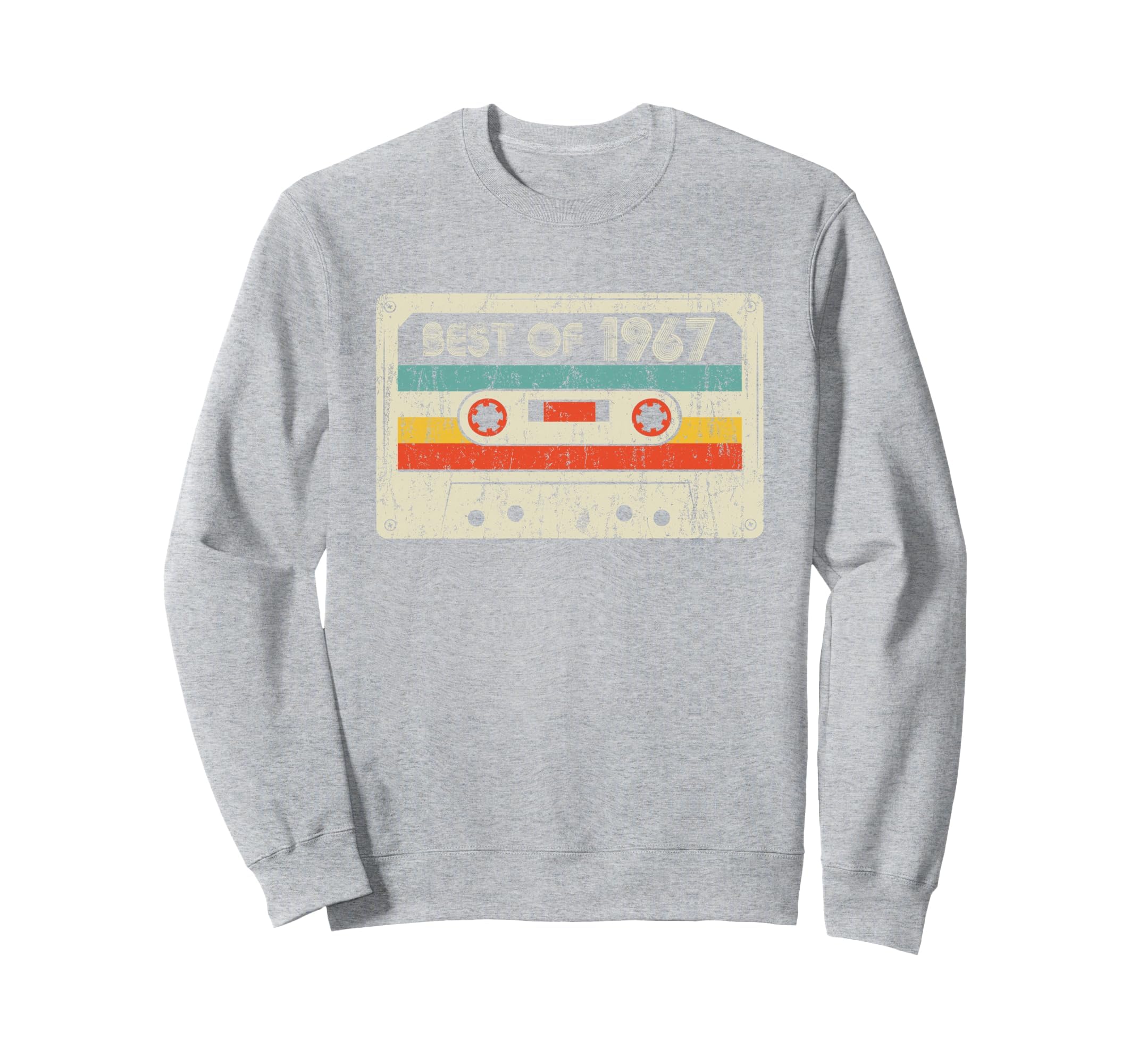 Best 1967 Birthday Yrs 1967 Cassette Sweatshirt - Unique Graphic Men Women - T-Shirt, Sweatshirt, Hoodie