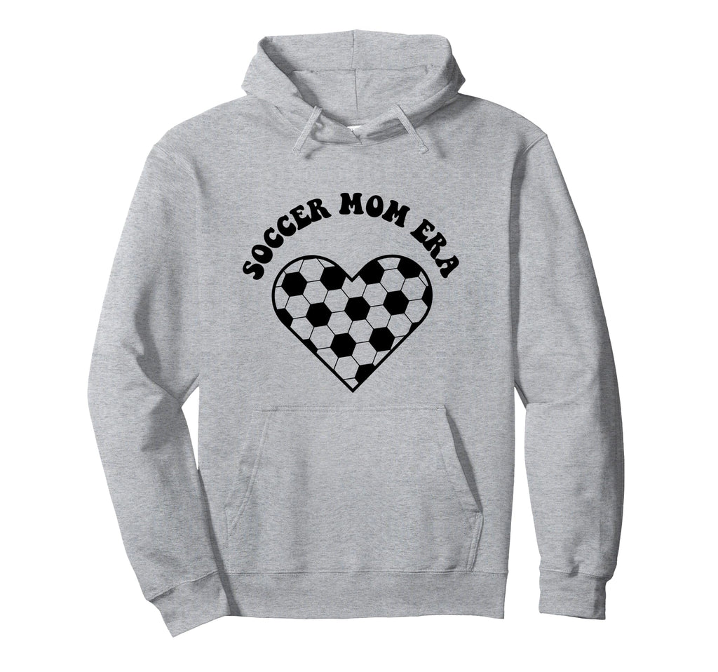My Soccer Mom Era Groovy Soccer Mama Hoodie - Minimalist Print Men Women - T-Shirt, Sweatshirt, Hoodie