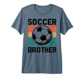 Soccer Brother Family Matching Team T-Shirt - Custom Art Print Men Women - T-Shirt, Sweatshirt, Hoodie
