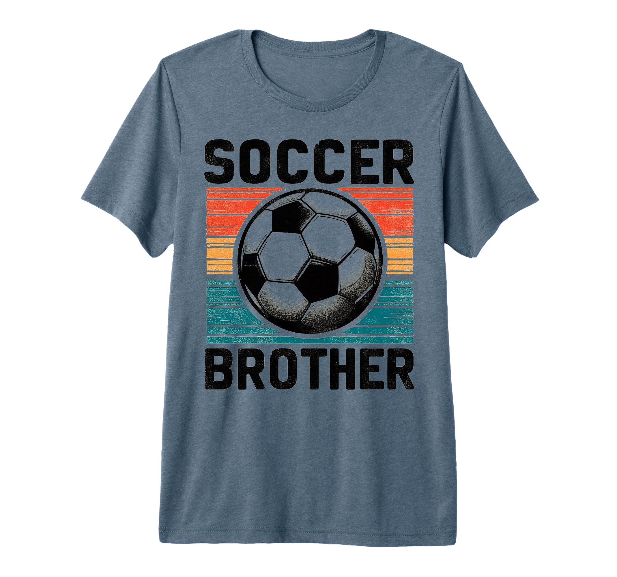 Soccer Brother Family Matching Team T-Shirt - Custom Art Print Men Women - T-Shirt, Sweatshirt, Hoodie