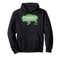 Bison Hiker Yosemite National Park Hoodie - Aesthetic Graphic Men Women - T-Shirt, Sweatshirt, Hoodie