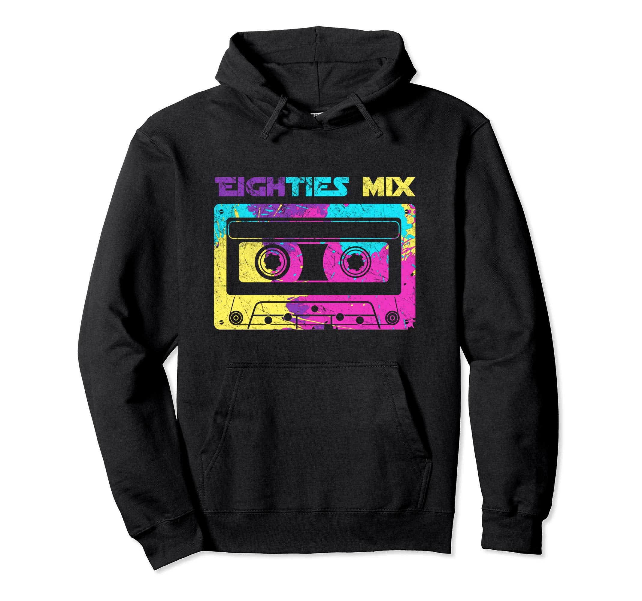 Music Cassette Tape Mixtape Hoodie - Unique Graphic Men Women - T-Shirt, Sweatshirt, Hoodie