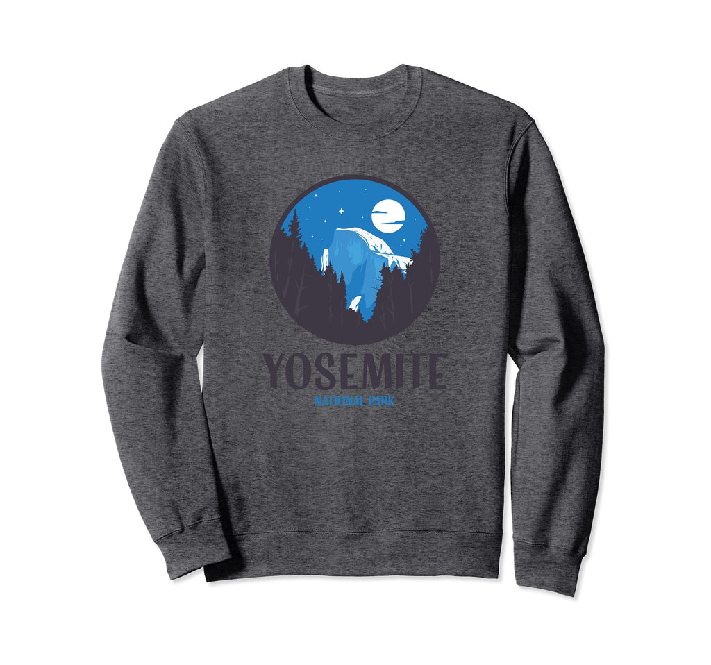 Half Dome Yosemite National Park Sweatshirt - Custom Art Print for Adults - T-Shirt, Sweatshirt, Hoodie