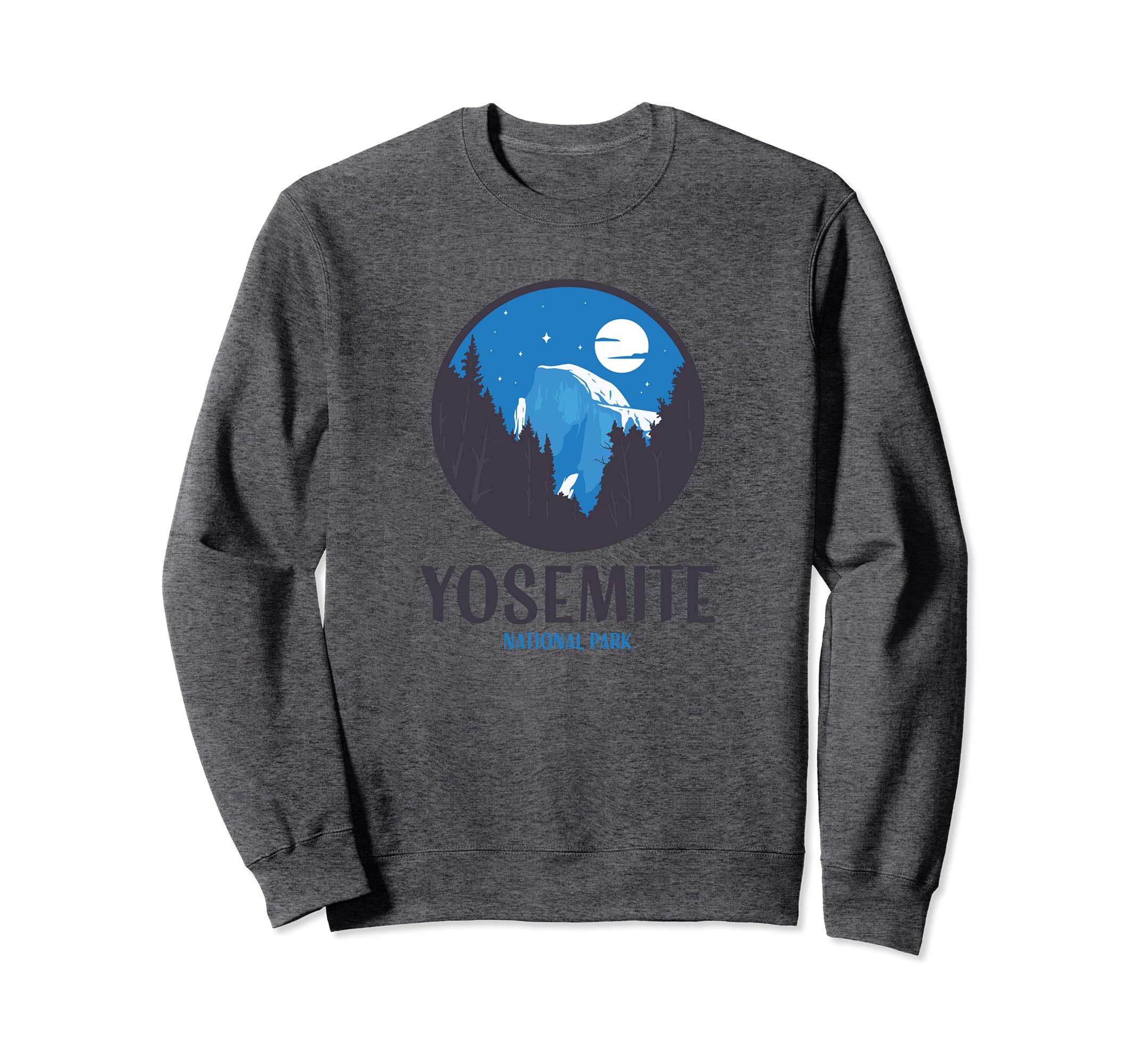 Half Dome Yosemite National Park Sweatshirt - Custom Art Print for Adults - T-Shirt, Sweatshirt, Hoodie
