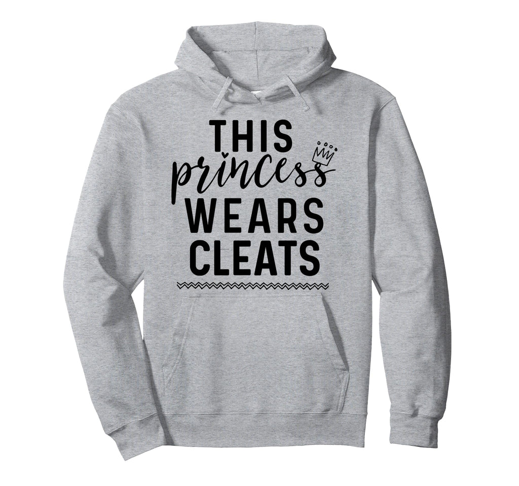 This Princess Wears Cleats Soccer Hoodie - Custom Art Print Men Women - T-Shirt, Sweatshirt, Hoodie