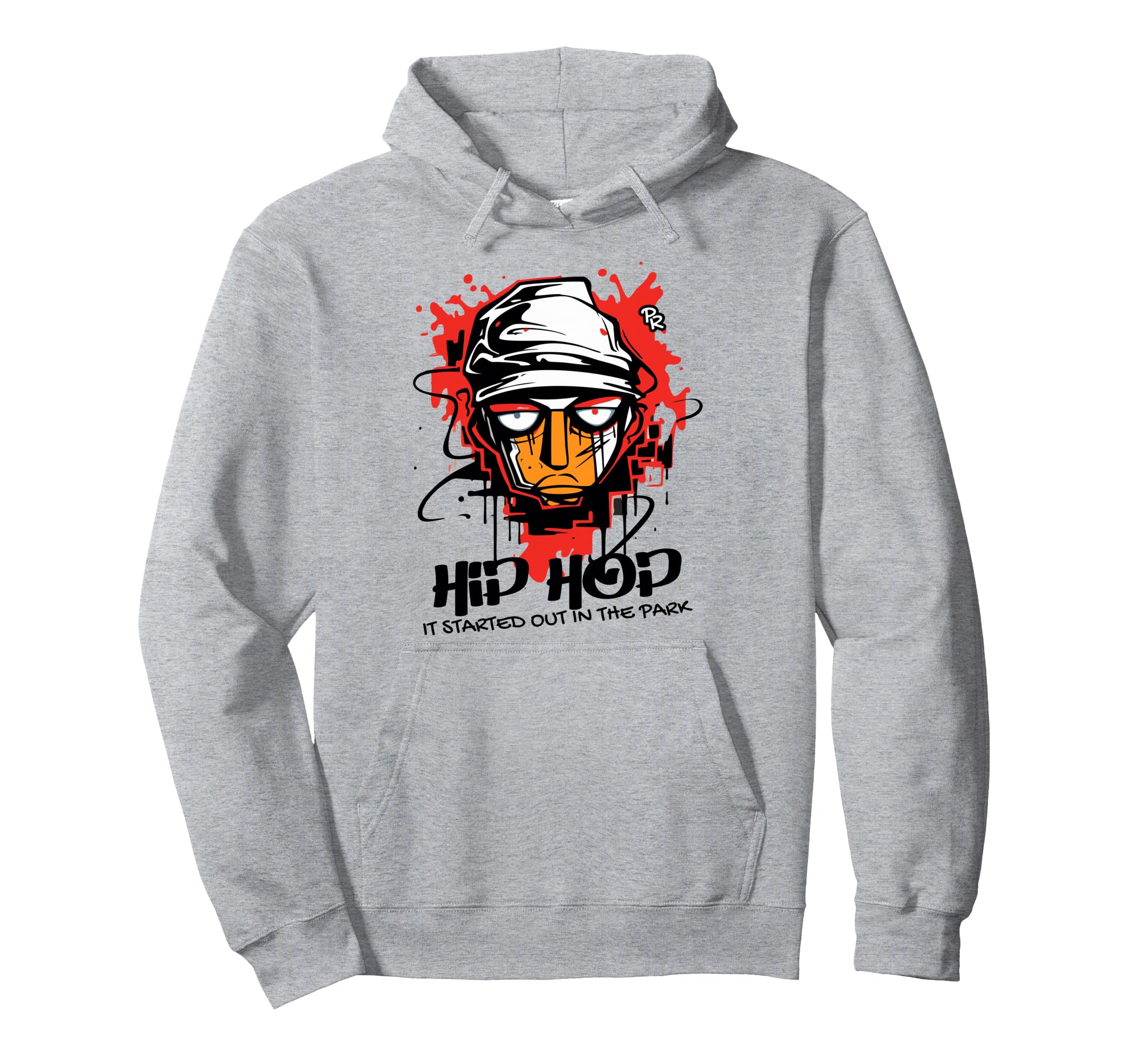 It Started Out Park Graffiti And Music Hip Hoodie - Unique Graphic Unisex - T-Shirt, Sweatshirt, Hoodie