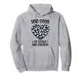 100 Days School Soccer Heart Love Hoodie - Streetwear Style for Adults - T-Shirt, Sweatshirt, Hoodie