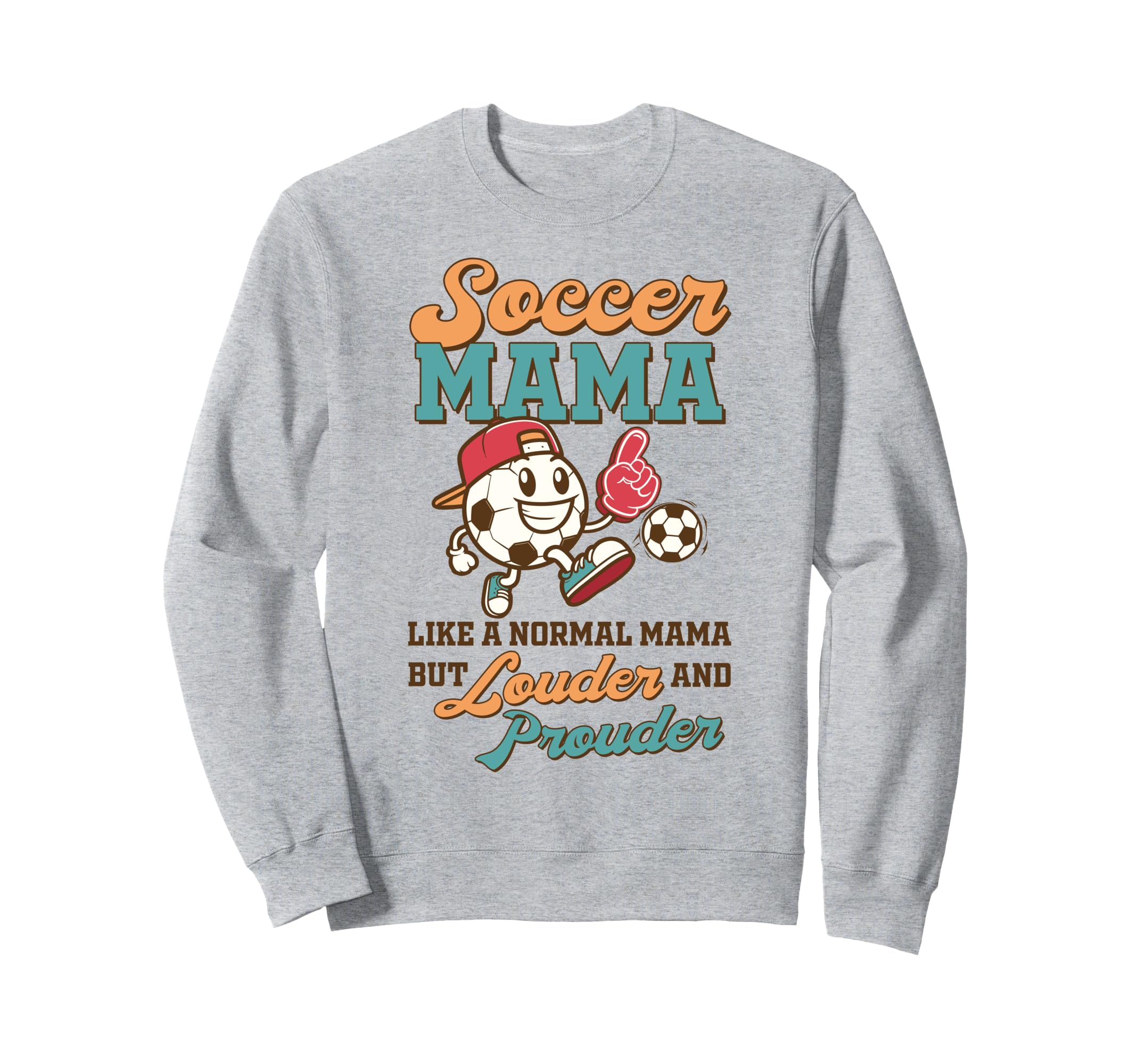 Soccer Mom Game Day Vibes Soccer Sweatshirt - Novelty Apparel Men Women - T-Shirt, Sweatshirt, Hoodie