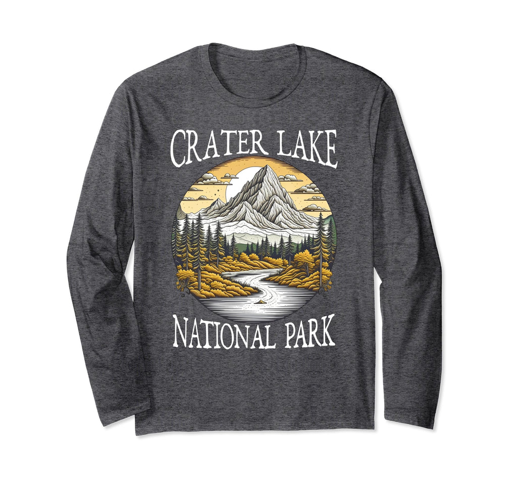 Crater Lake National Park Oregon Usa Hoodie - Custom Art Print for Adults - T-Shirt, Sweatshirt, Hoodie