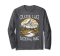 Crater Lake National Park Oregon Usa Hoodie - Custom Art Print for Adults - T-Shirt, Sweatshirt, Hoodie