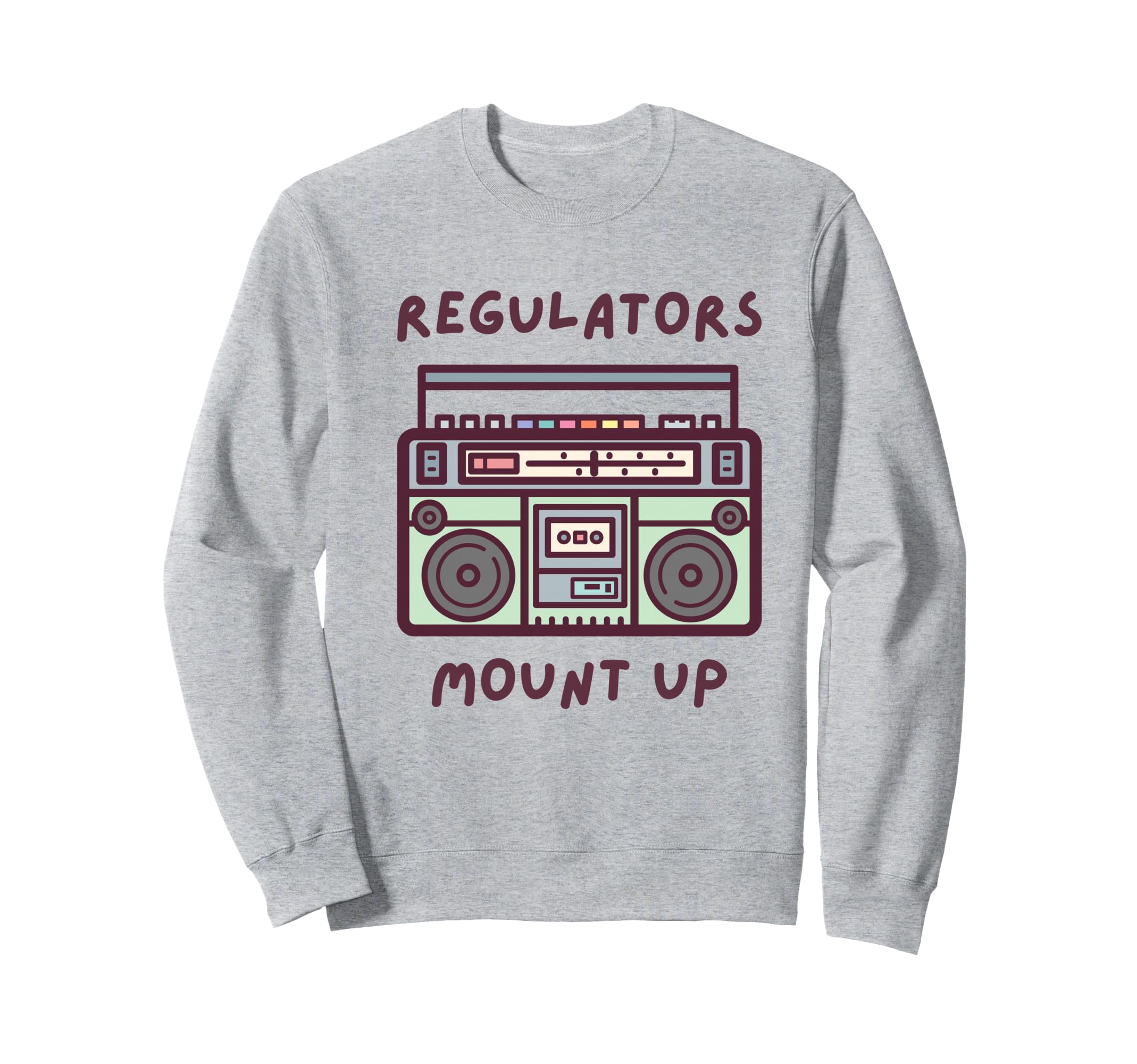 Regulators Mount Up 90S Old School Sweatshirt - Trendy Graphic Men Women - T-Shirt, Sweatshirt, Hoodie